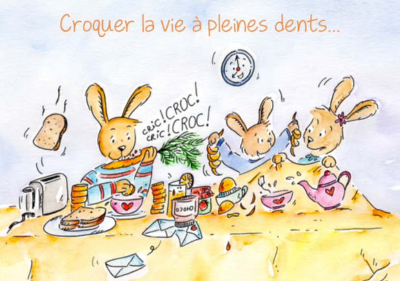 Lot de 5 cartes postales Elliot