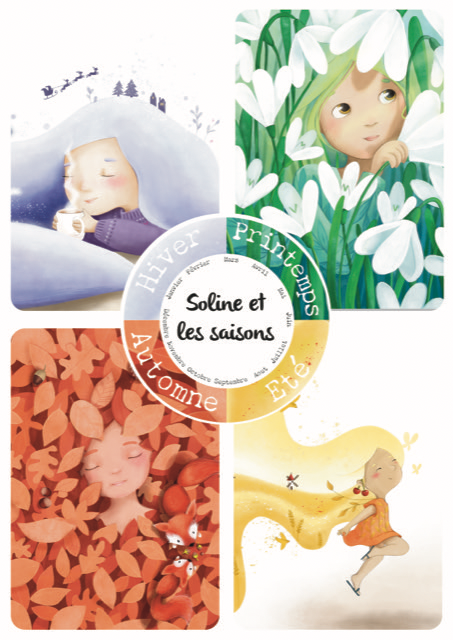 Poster "Les saisons de Soline" A2