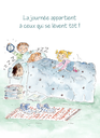 Lot de 5 cartes postales "Méli-mélo"
