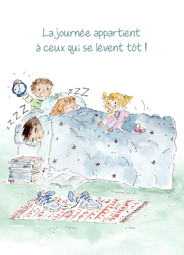 Lot de 5 cartes postales "Méli-mélo"